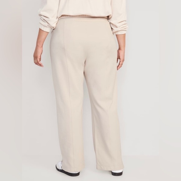 NWT! Women’s High-Waisted Dynamic Fleece Wide-Leg Trouser Pants 💙 - Picture 7 of 8